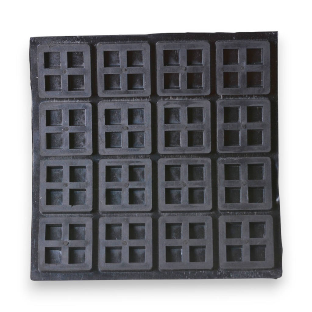 Goma antivibratoria 210x210x20mm