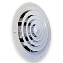 DIFUSOR CIRCULAR ESCALONADO CHAPA 8