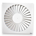 Difusor helicoidal 600x600mm